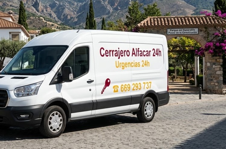 Furgoneta Cerrajero Alfacar 24h